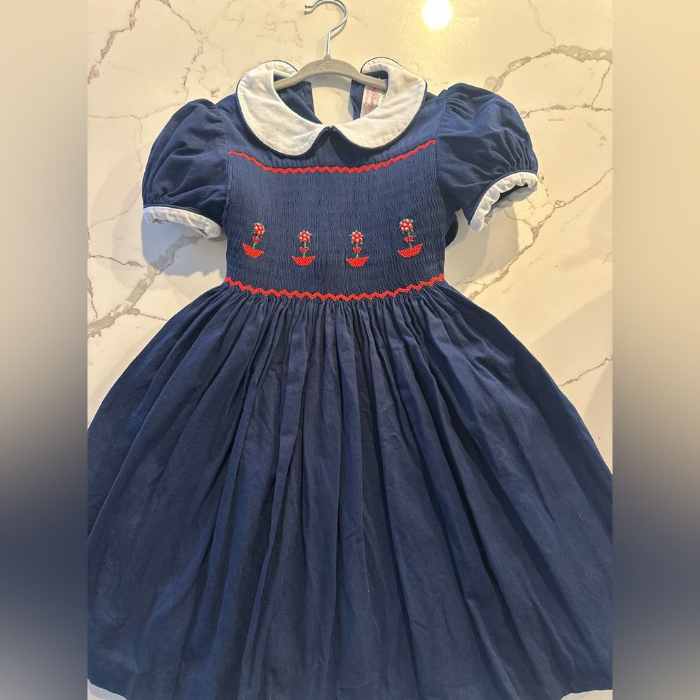 Emily Lacey dress with flower sailboats